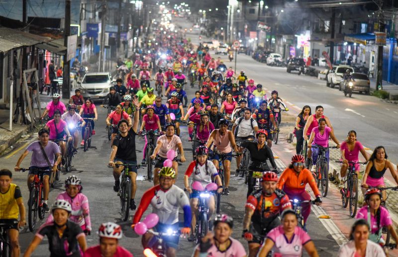 Ciclotur com saída e chegada da praça da Bíblia na Cidade Nova