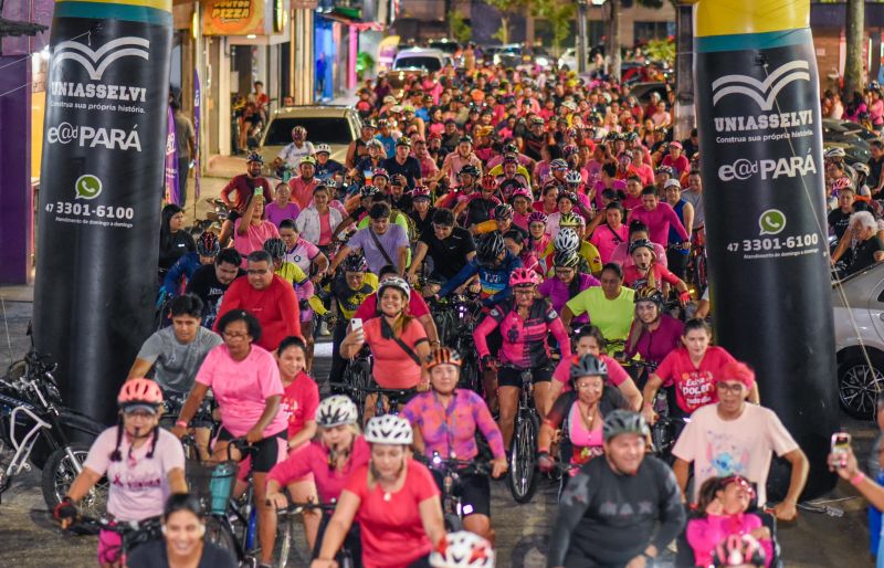 Ciclotur com saída e chegada da praça da Bíblia na Cidade Nova