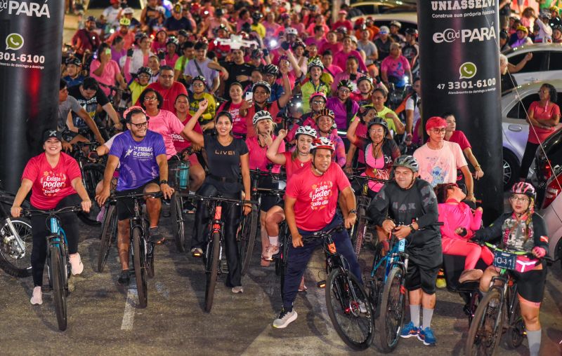 Ciclotur com saída e chegada da praça da Bíblia na Cidade Nova