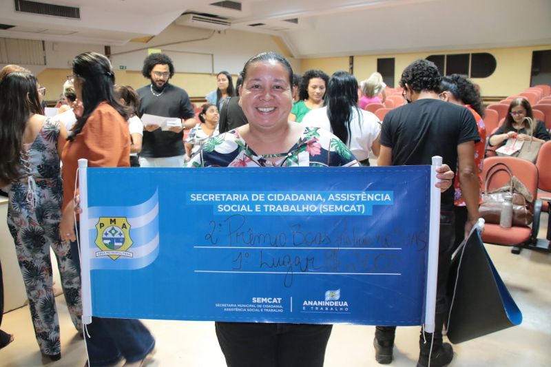 Capacita Suas e entrega de prêmios no auditório Unama BR