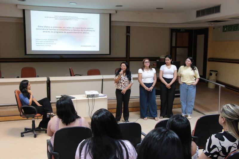 Capacita Suas e entrega de prêmios no auditório Unama BR