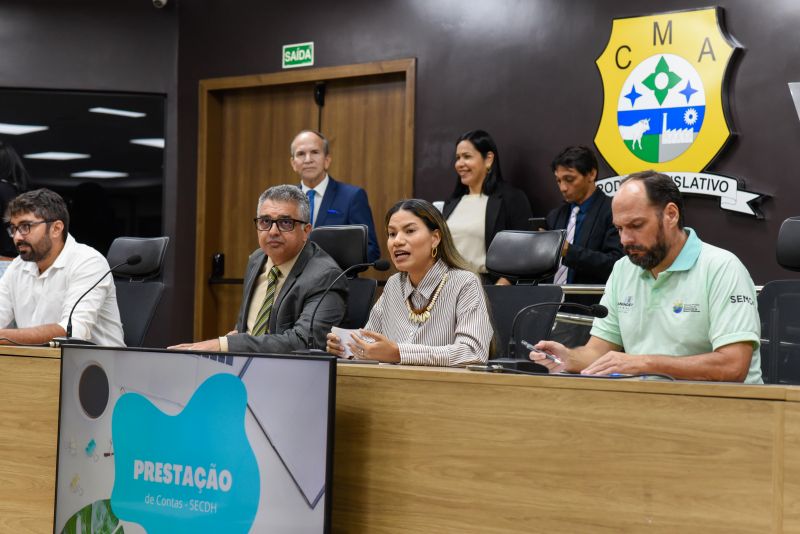 Audiência Ananindeua de Todos Nós no plenário da Camara Municipal de Vereadores