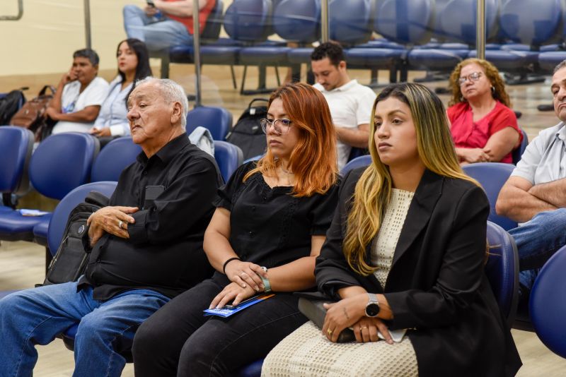 Audiência Ananindeua de Todos Nós no plenário da Camara Municipal de Vereadores
