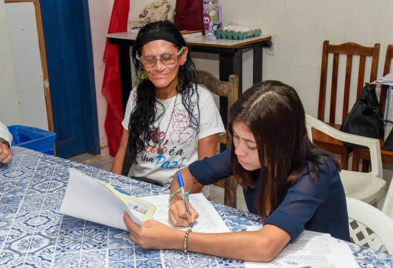 Ação Terreiro de Direitos na sede AFACAB no conjunto Júlia Seffer