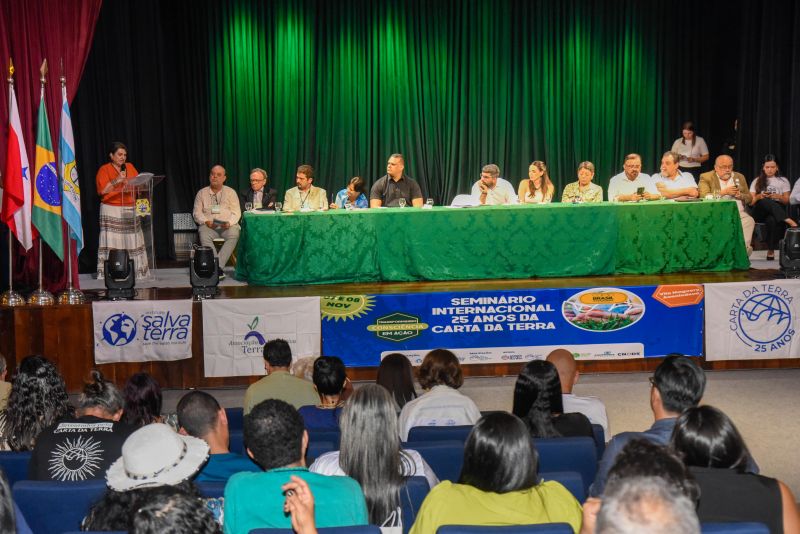 Seminário Internacional 25 Anos da Carta da Terra
