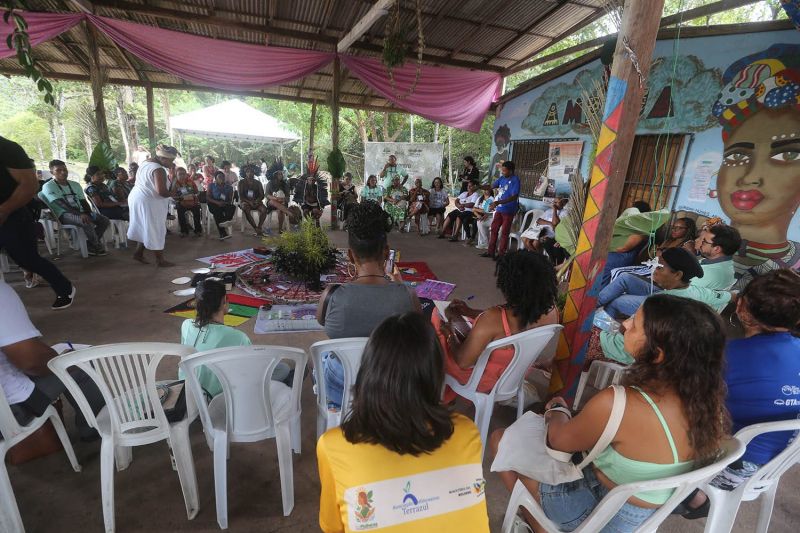 V Encontro do Abservátorio de Protocolos Comunitários no Quilombo do Abacatal