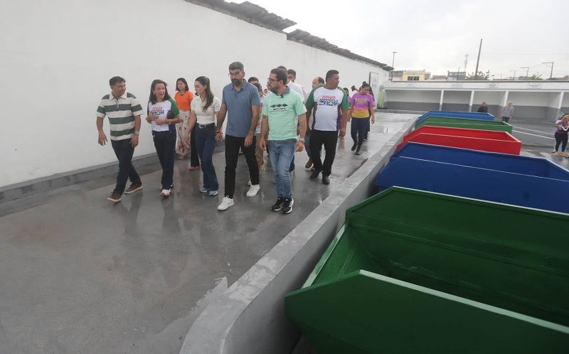 Inauguração do Primeiro Ecoponto Misto de Ananindeua na Cidade Nova Vl
