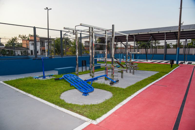 Praça Parque das Águas e Casa da Cultura em Águas Lindas