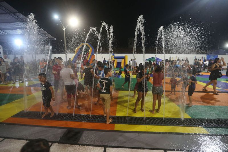 Reinauguração Parque das Águas e inauguração Casa da Cultura em Água Lindas