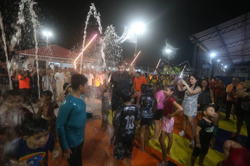 Reinauguração Parque das Águas e inauguração Casa da Cultura em Água Lindas
