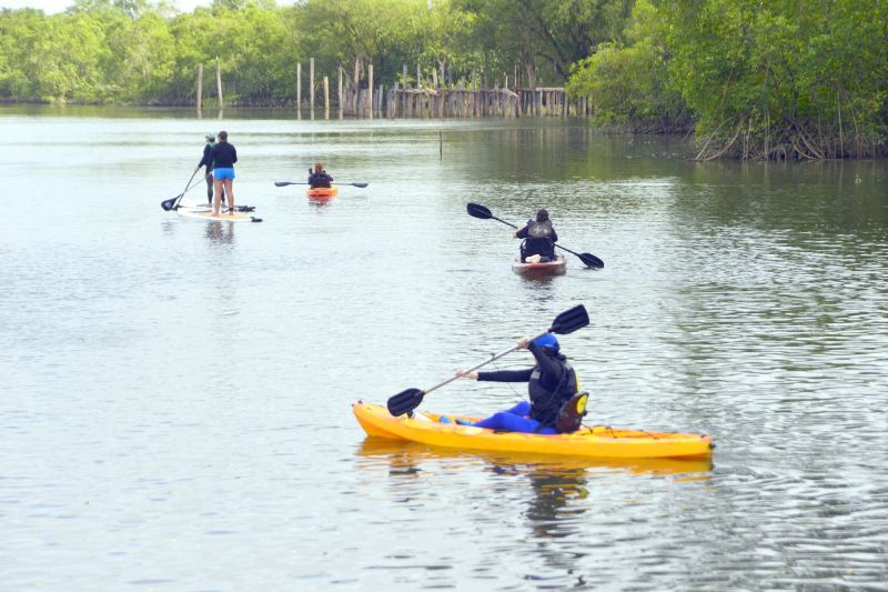 3ª Ecotrilha Ambiental com saída da Marina Canto da Ilha