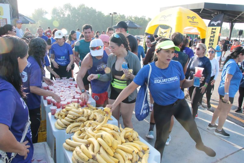 Treinão de corrida na orla de Ananindeua