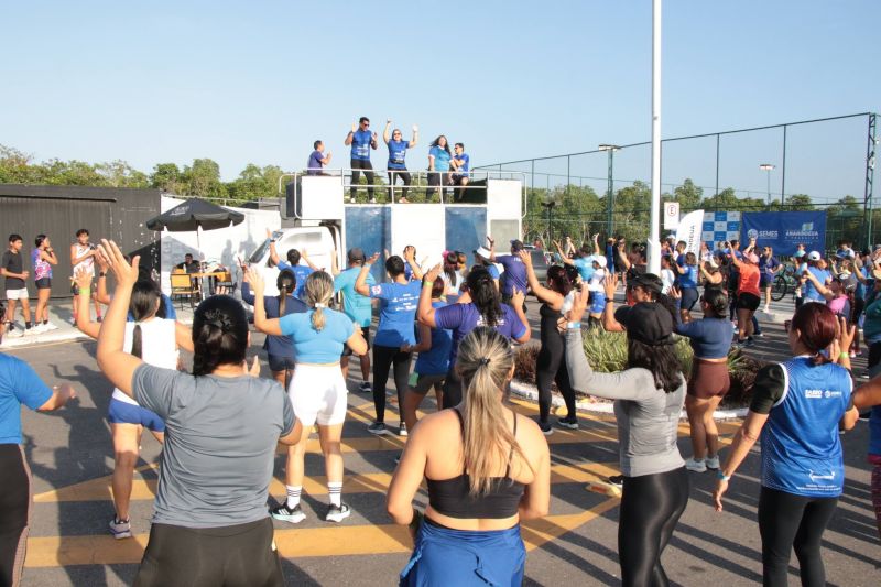 Treinão de corrida na orla de Ananindeua