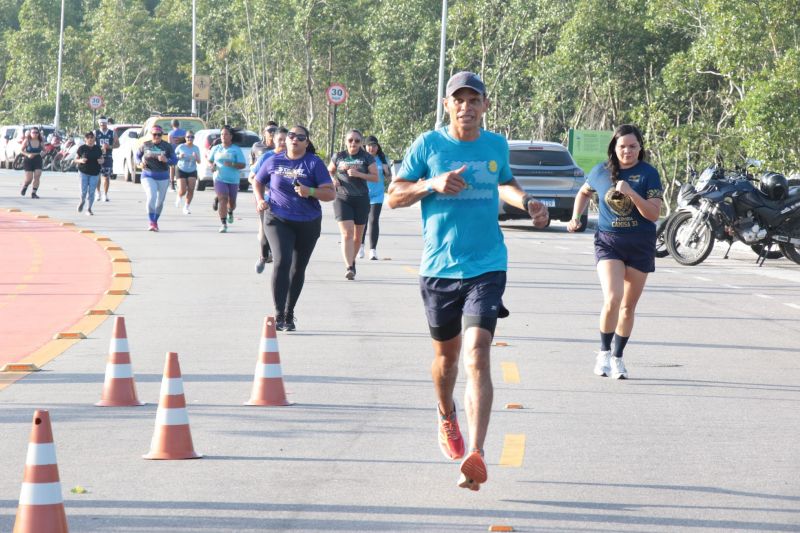 Treinão de corrida na orla de Ananindeua