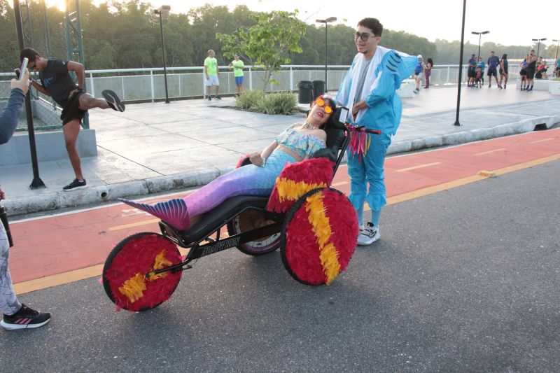 Treinão de corrida na orla de Ananindeua