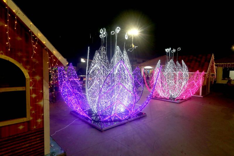 Abertura Natal do Amor no lado Sul Parque das Águas em Águas Lindas