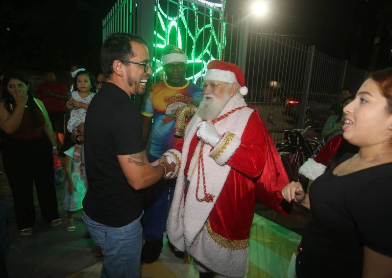 Abertura Natal do Amor no lado Sul Parque das Águas em Águas Lindas