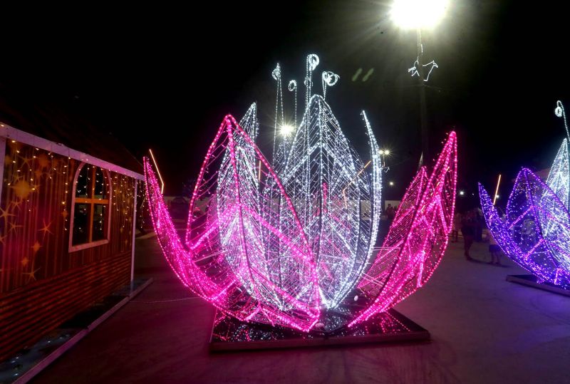 Abertura Natal do Amor no lado Sul Parque das Águas em Águas Lindas