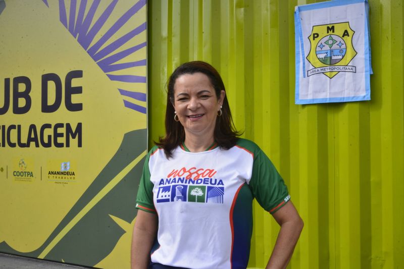 Inauguração do HUB de reciclagem na Cidade Nova