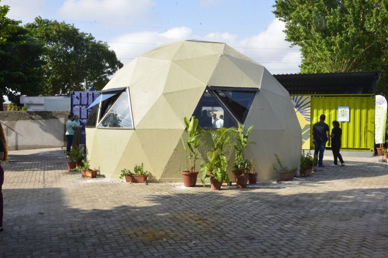 Inauguração do HUB de reciclagem na Cidade Nova