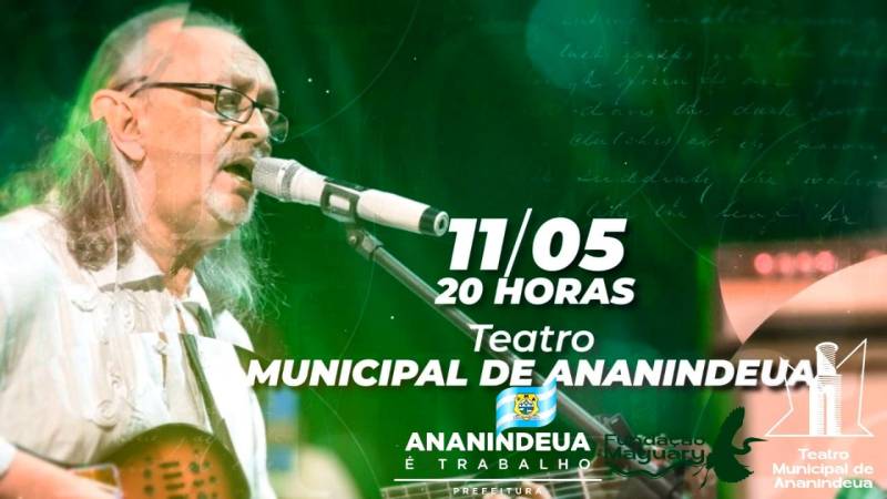 notícia: Teatro Municipal de Ananindeua divulga programação com shows, curtas e espetáculos musicais na primeira quinzena de maio