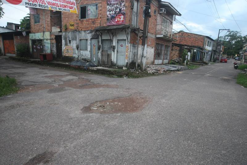 Rua do bairro de Águas Lindas vai receber asfalto.