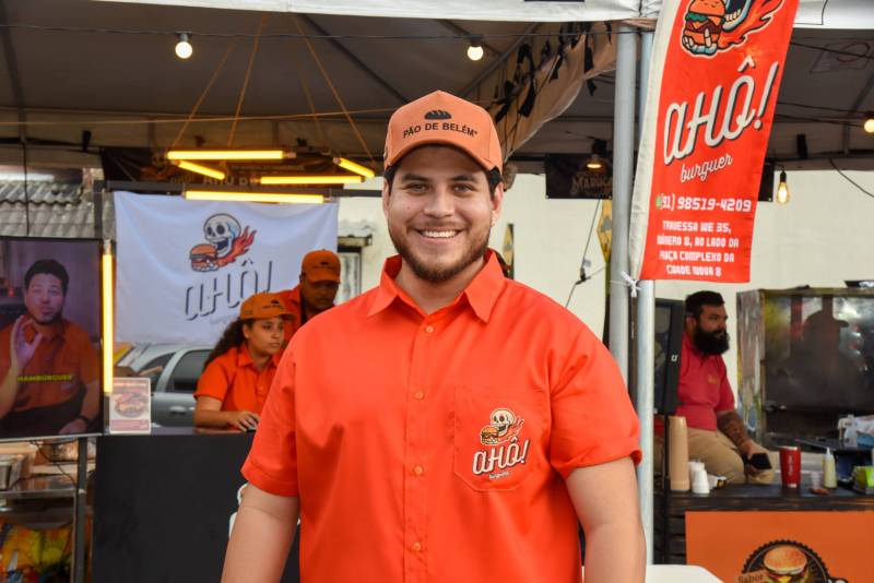 Felipe luz (Arô Burger) campeão do evento