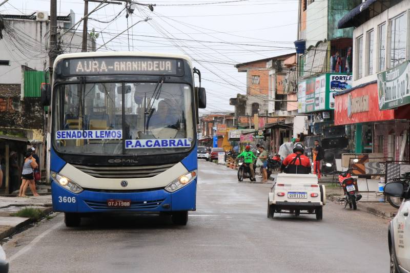Bairro do Aurá ganha nova linha de ônibus.