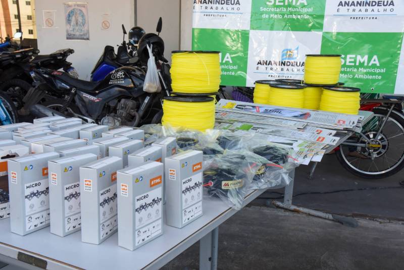Equipamentos oriundos de compensação ambiental.