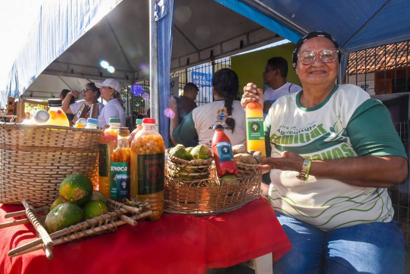 Ezenaide Araújo, 64 anos, produtora do quilombo do Abacatal.