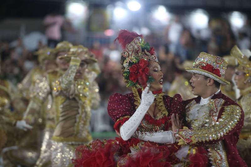 O casal campeão