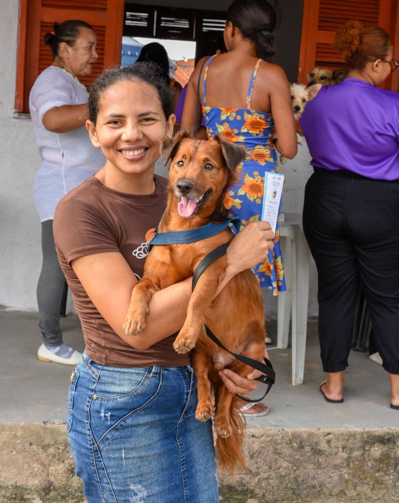 Cuidado e amor no bairro do Aurá.