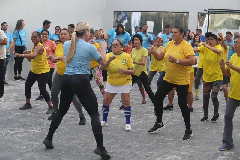 Esporte é vida, saúde e inclusão.