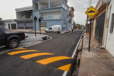 galeria: Inauguração das ruas pavimentadas e com sinalização horizontal e vertical, alamedas 11,12,13,14 e 16 no conjunto Sabiá no bairro 40 Horas