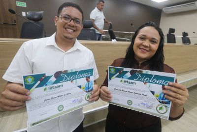galeria: Entrega de Certificados aos alunos do Instituto de Educação Tecnológica Avançada da Amazônia (IETAAM)