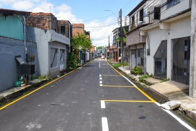 galeria: Inauguração Asfáltica com Sinalização na rua Bom Jesus no bairro Centro