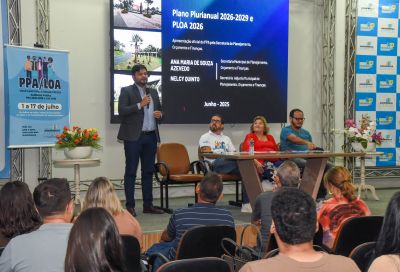 galeria: Apresentação de Metodologia para Elaboração do Plano Plurianual no Auditório da SEMED