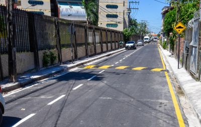 galeria: Inauguração Asfáltica na rua Bom Pastor no bairro do Coqueiro