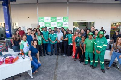 galeria: Entrega de equipamentos eletrônicos e notebook para secretária de Meio Ambiente adquirido por compensação ambiental