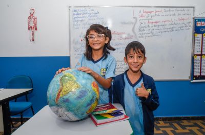 galeria: Visita na EMEF Santa Inês com entrega de salas climatizadas