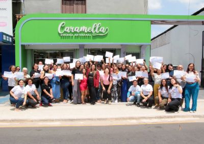 galeria: Certificação Doces que Encantam na Caramella avenida três corações