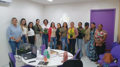 notícia: Casa da Mulher Brasileira de Ananindeua promove capacitação para inserção de mulheres no mercado de trabalho