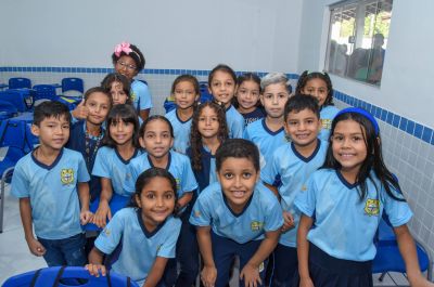 notícia: Prefeitura de Ananindeua entrega escola EMEF Hildergada Caldas Miranda totalmente revitalizada