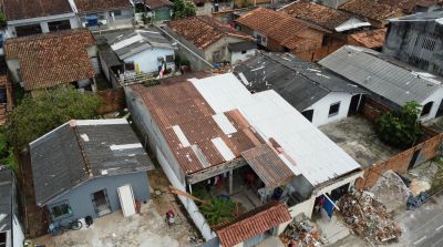 notícia: Reconstruindo lares: Visita técnica acompanha fase final das obras nas casas afetadas por incidente meteorológico 