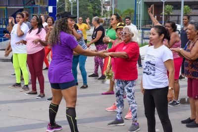 notícia: Mulheres em movimento: saúde, empoderamento e autodefesa na Casa da Mulher Brasileira 