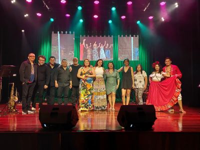 notícia: “Mulheres Amazônidas” emociona Ananindeua com arte, ancestralidade e força feminina no palco do Teatro Municipal