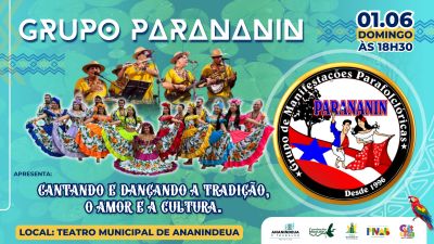 notícia: Teatro Municipal de Ananindeua apresenta programação imperdível em junho!