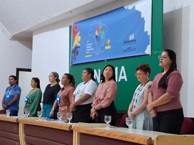 notícia: SEMMU participa da 11ª Conferência Municipal de Assistência Social reforçando compromisso com a proteção das mulheres