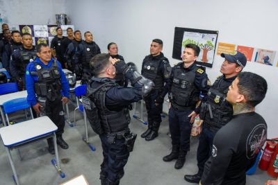 notícia: Prefeituta de Ananindeua forma 27 motociclistas da segurança municipal e reforça a proteção da cidade