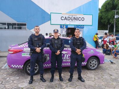 notícia: Projeto “Protege Mulher” leva ação de conscientização ao CadÚnico em Ananindeua